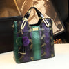 Luxury Cowhide Leather Women Handbags fashion female Chain Serpentine portable Tote bag