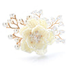 Handmade Crystal Flower Brooches  Pins Gifts