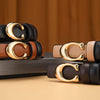 Women's Fashionable C-shaped Buckle Thin Belt