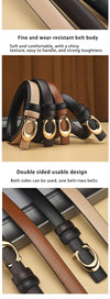 Women's Fashionable C-shaped Buckle Thin Belt