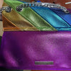 Rainbow Women Handbag Wave Pattern Eagle Head Icon